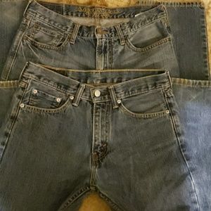 Lot of mens jeans